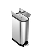 SimpleHuman Кошче за боклук с педали 18 л Stainless Steel -