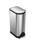 SimpleHuman Кошче за боклук с педали 30 L неръждаема стомана -