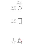 SimpleHuman Кошче за боклук с педали 4.5 L -
