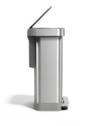 SimpleHuman Кошче за боклук с педали 45 L неръждаема стомана -