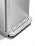 SimpleHuman Кошче за боклук с педали 45 L неръждаема стомана -