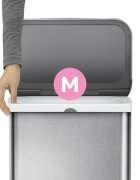 SimpleHuman Кошче за боклук с педали 45 L неръждаема стомана -