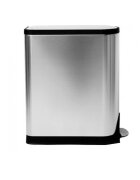 SimpleHuman Кошче за боклук с педали 45 L неръждаема стомана -
