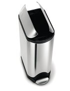 SimpleHuman Кошче за боклук с педали 45 L неръждаема стомана -