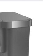 SimpleHuman Кошче за боклук с педали 45 L пластмасово -