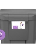 SimpleHuman Кошче за боклук с педали 45 L пластмасово -