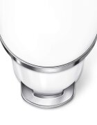 SimpleHuman Кошче за боклук с педали 45 L Slim White Steel -
