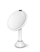 SimpleHuman Козметично огледало с контрол на яркостта 20 см Бяло -