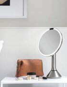 SimpleHuman Огледало за грим с контрол на яркостта 20 см Brushed -