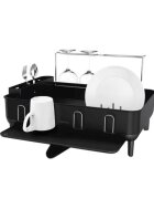 SimpleHuman Отцедник за съдове неръждаема стомана 56.6 x 51.4 x 29.2 см матово