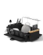 SimpleHuman Отцедник за съдове неръждаема стомана 56.6 x 51.4 x 29.2 см матово