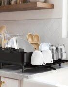 SimpleHuman Отцедник за съдове неръждаема стомана 56.6 x 51.4 x 29.2 см матово