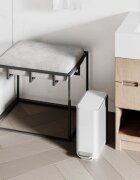 SimpleHuman Педално кошче за боклук 5 л неръждаема стомана бяло -