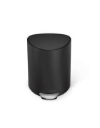 SimpleHuman Полукръгъл кош за боклук с педал 6 л неръждаема стомана Matte Black
