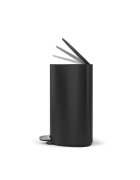 SimpleHuman Полукръгъл кош за боклук с педал 6 л неръждаема стомана Matte Black