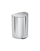 SimpleHuman Полукръгъл кошче за боклук с педал 6 л неръждаема стомана Brushed -