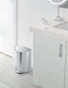 SimpleHuman Полукръгъл кошче за боклук с педал 6 л неръждаема стомана Brushed -