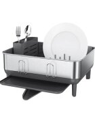 SimpleHuman Поставка за сушене на съдове неръждаема стомана 394x38x19 см - simp
