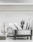 SimpleHuman Поставка за сушене на съдове неръждаема стомана 394x38x19 см - simp