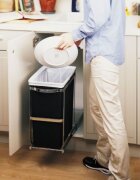 SimpleHuman Прибираща се кофа за боклук 30 L -