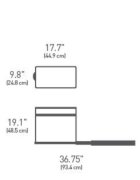 SimpleHuman Прибираща се кофа за боклук 30 L -