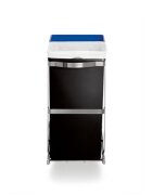 SimpleHuman Прибираща се кофа за боклук с две отделения 35 L -