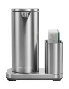 SimpleHuman Сензорен дозатор с държач за гъба 266 мл неръждаема стомана Brushed