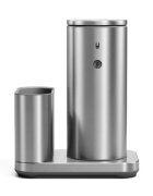 SimpleHuman Сензорен дозатор с държач за гъба 266 мл неръждаема стомана Brushed
