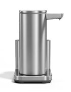 SimpleHuman Сензорен дозатор с държач за гъба 266 мл неръждаема стомана Brushed