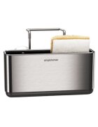 SimpleHuman Стойка за мивка caddy 2 отделения неръждаема стомана -