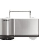 SimpleHuman Стойка за мивка caddy 3 отделения неръждаема стомана -
