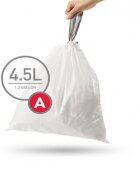 SimpleHuman Торби за боклук код А 45 л / 30 бр. пластмасови -