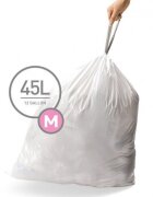 SimpleHuman Торби за боклук код М 45 L / 20 бр. пластмасови -