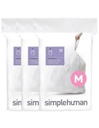 SimpleHuman Торби за боклук код М 45 L / 60 бр. пластмасови -