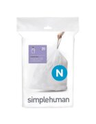 SimpleHuman Торби за боклук код N 45-50 L / 20 бр. пластмасови -