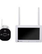 Smartwares Комплект безжични охранителни камери Full HD 7" -