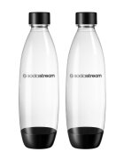 Sodastream Комплект от 2 бутилки за газиране "Fuse" пластмасови 1L черни - Sod