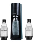 Sodastream Машина за сода "Terra" включени 3 бутилки Black -