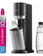 Sodastream Уред за сода DUO 2 бутилки в комплекта черен металик -