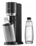 Sodastream Уред за сода DUO 2 бутилки в комплекта черен металик -