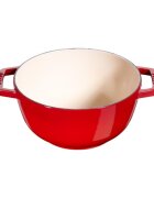Staub 20 см чугун фондю комплект Cherry -