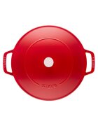 Staub Чиния за готвене Chistera чугун 24 см Cherry -