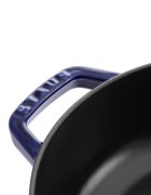Staub Чиния за готвене чугун 24 см Dark Blue -