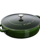 Staub Chistera готвене ястие чугун 28 см Basil -