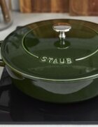 Staub Chistera готвене ястие чугун 28 см Basil -