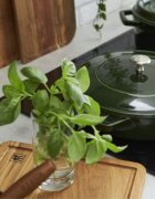 Staub Chistera готвене ястие чугун 28 см Basil -