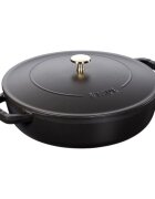 Staub Чистера Гювеч чугун 28 см Black -