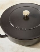 Staub Чистера Гювеч чугун 28 см Black -
