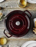 Staub Чугунен съд за готвене Cocotte 24 см/38 л Гренадин -