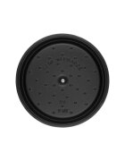 Staub Чугунен съд за готвене Cocotte 24 см/38л Black -